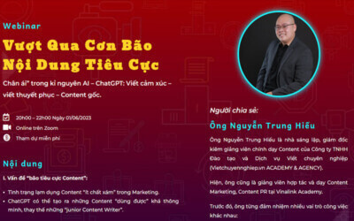 [Webinar] Vượt Qua Cơn Bão Nội Dung Tiêu Cực