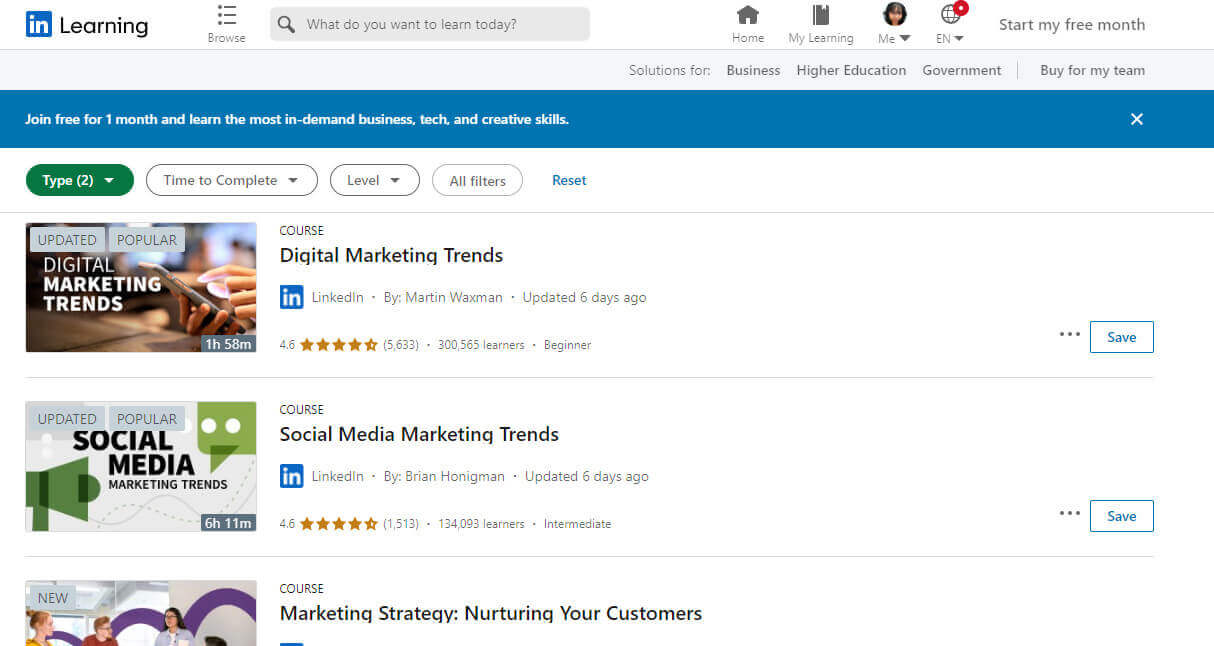 Chứng chỉ Digital Marketing từ Linkedln