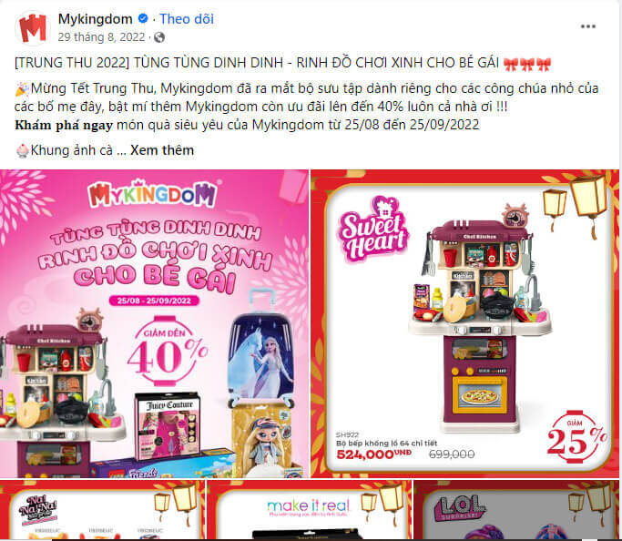 content khuyến mãi tết trung thu
