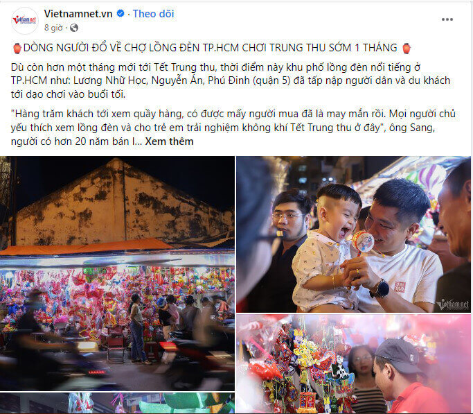 ý tưởng content tết trung thu đi đâu chơi 