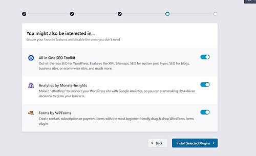 Install Selected Plugins