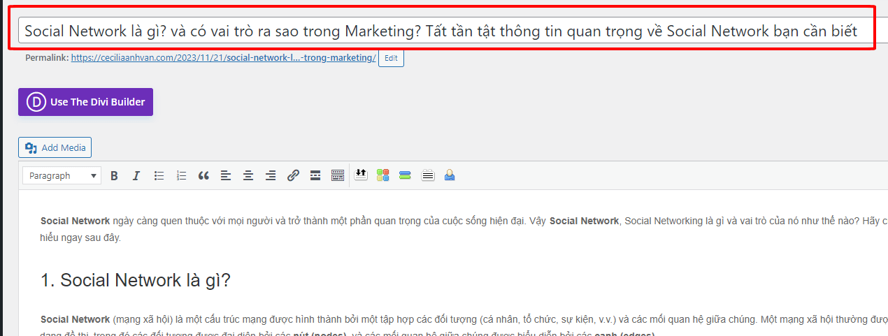 Length of title SEO 1