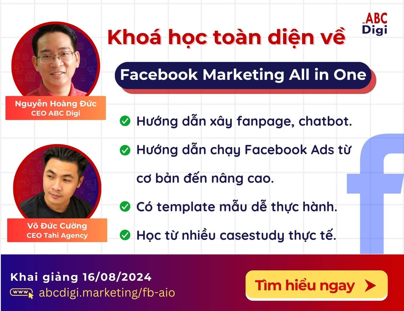 Khoá Học Facebook Marketing All in One 2024