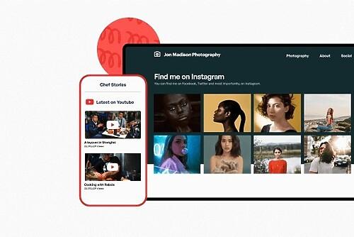 tuy chinh social media feed