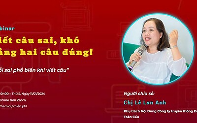 [Webinar] Viết Câu Sai – Khó Bằng Hai Câu Đúng!