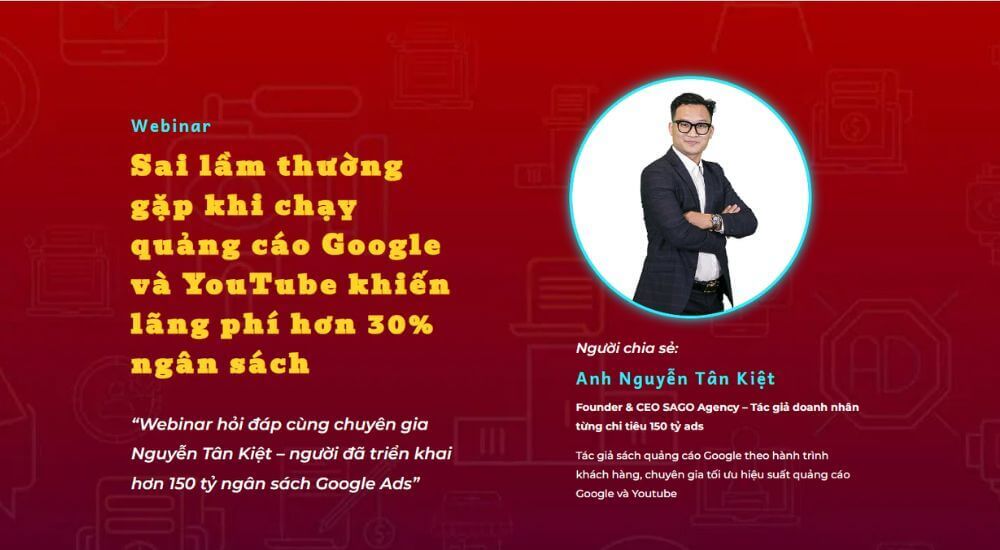 wbn Sai lam thuong gap khi chay quang cao Google va YouTube khien lang phi hon 30 ngan sach