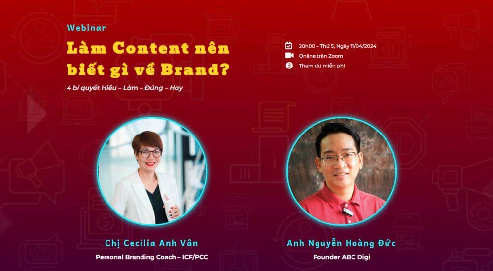 Hình ảnh Webinar Làm Content nên biết gì về Brand 3 Lam Content nen biet gi ve Brand