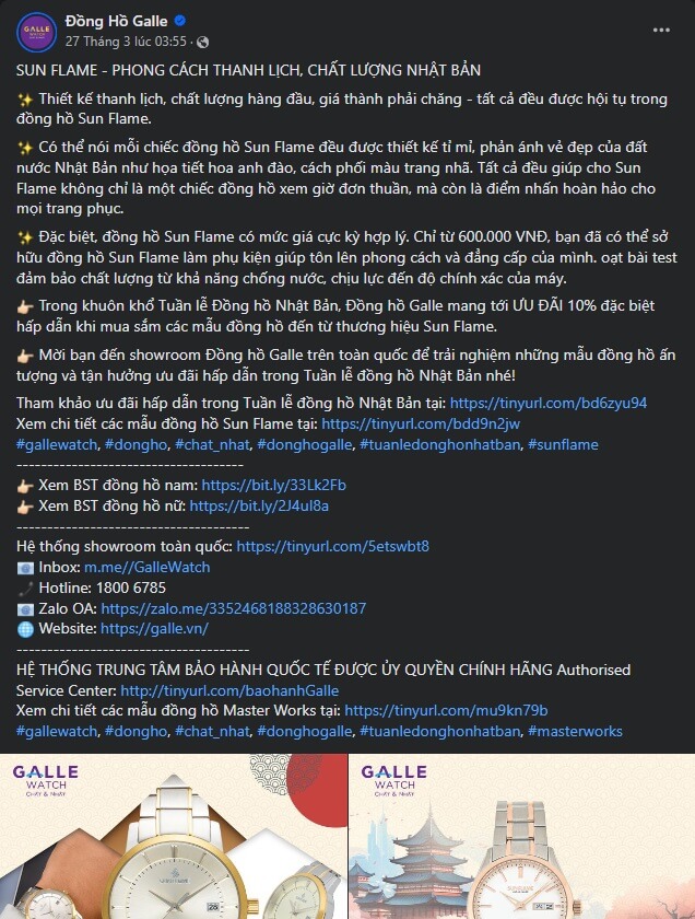 content dong ho hay 6