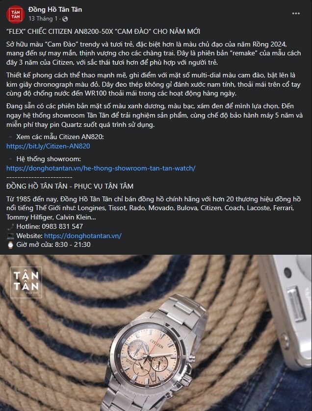 content dong ho hay 7