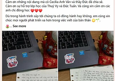 feedback testimonials khoa hoc content 5am abcdigi marketing 7