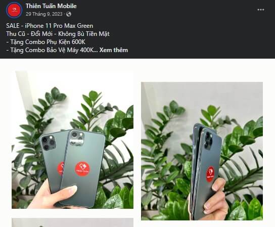 content dien thoai 9
