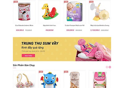 baby store theme webitop