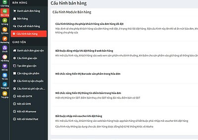 cau hinh ban hang mini zalo app abaha