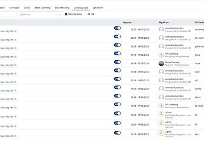tao landingpage thu thap thong tin 1