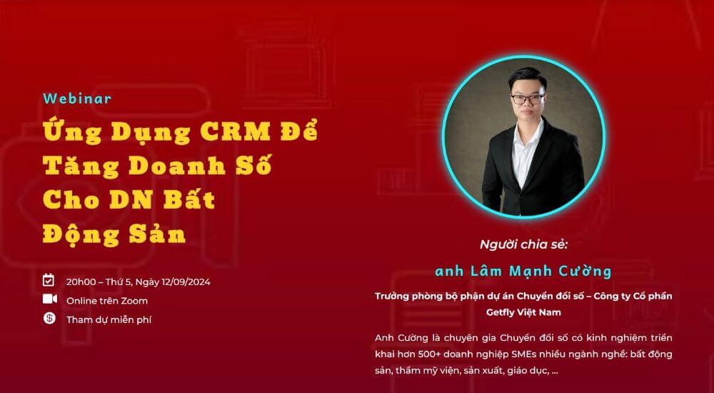 Webinar Ung Dung CRM De Tang Doanh So Cho DN Bat Dong San