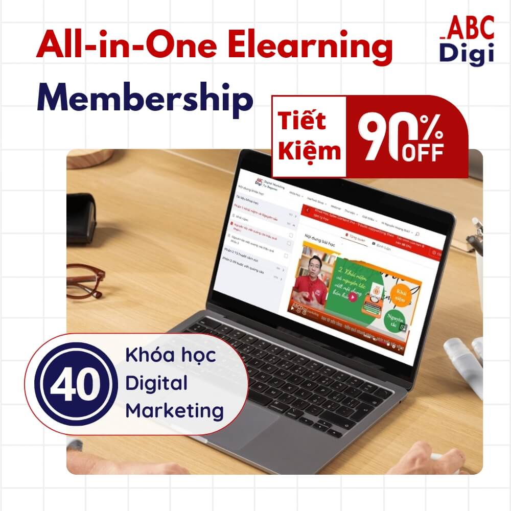 All in one Elearning Membership web banner abcdigi