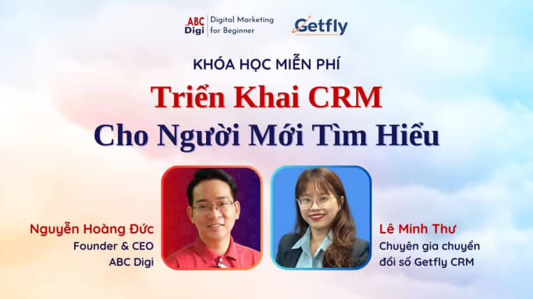 Khoá Học Triển Khai CRM Cho Người Mới