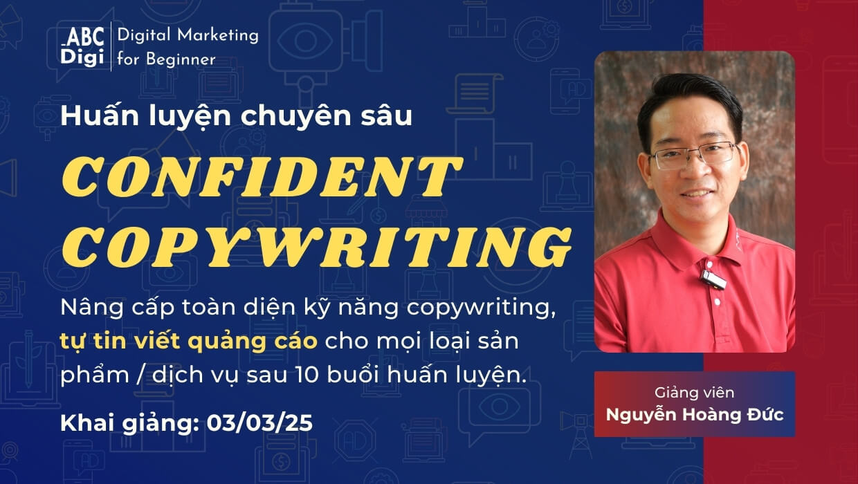 Khóa Huấn Luyện Chuyên Sâu Confident Copywriting