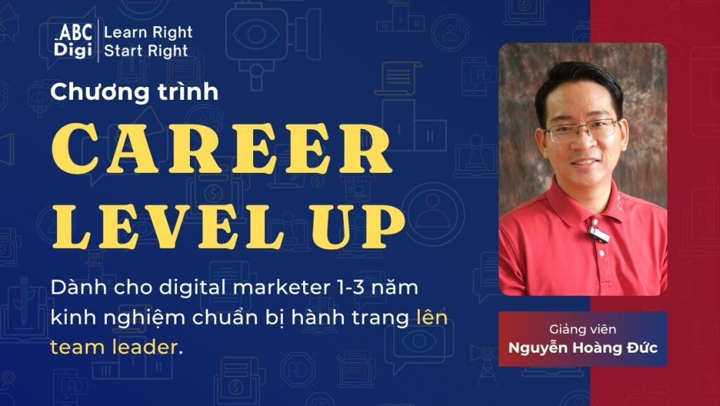 chuong trinh career level up abcdigi marketing